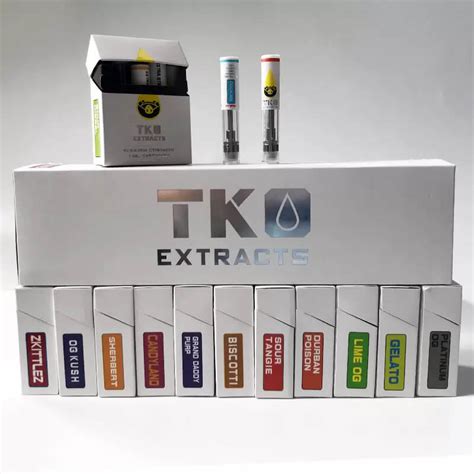 tko extracts vape carts.